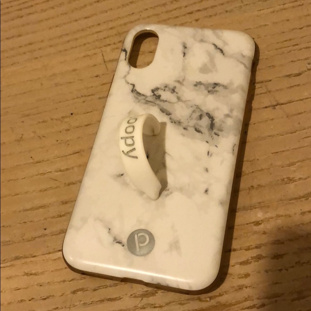 Loopy iPhone X case with drawstring bag